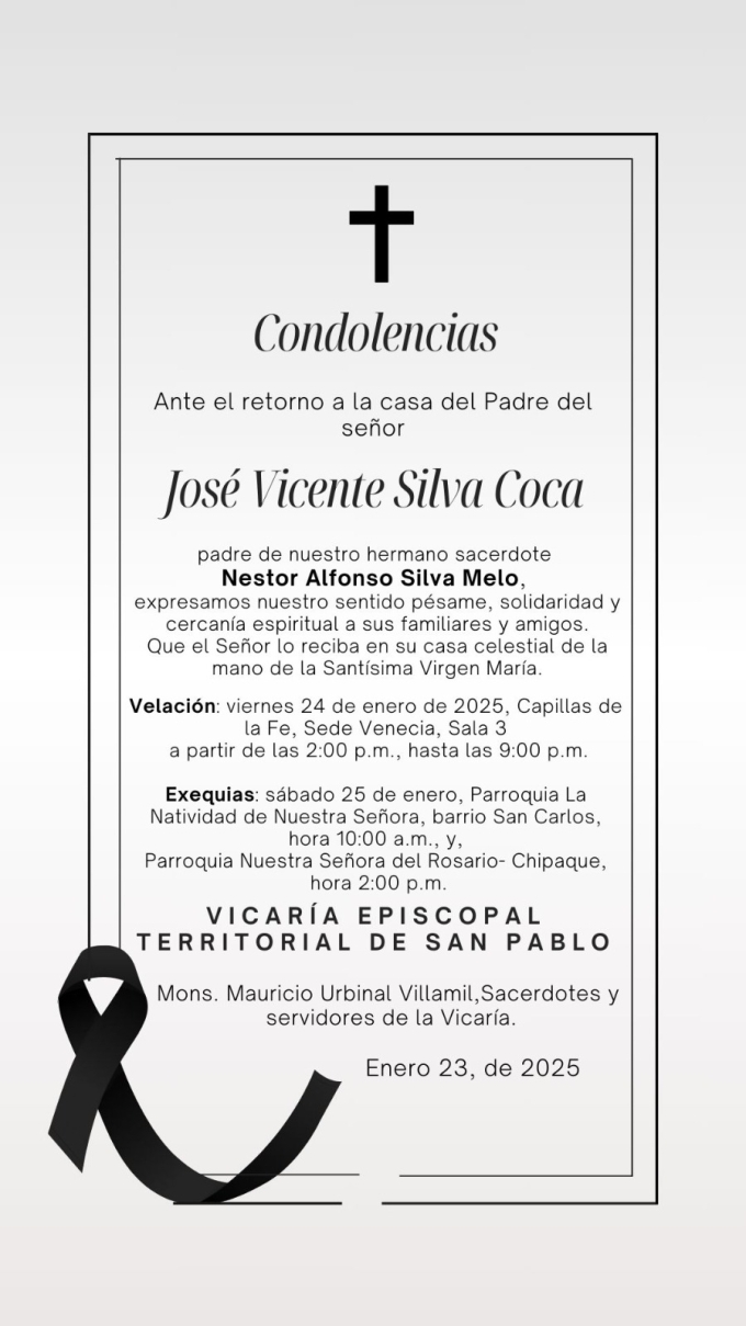 Condolencias